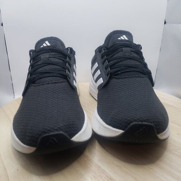 Adidas Galaxy 6 Mens Running Shoes Trainers Size 8  Black / White   GW3848 - Picture 2 of 8